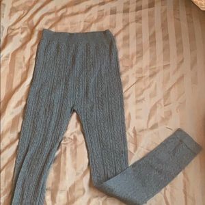 Grey leggings